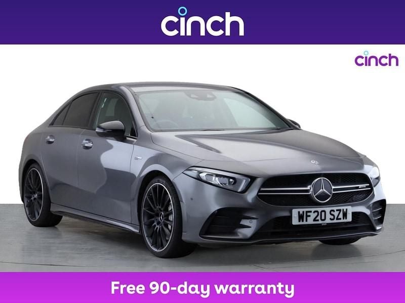 Grey Used 2020 Mercedes A35 AMG Premium Sedan | £22,499 (Fair price) - Image 1/3
