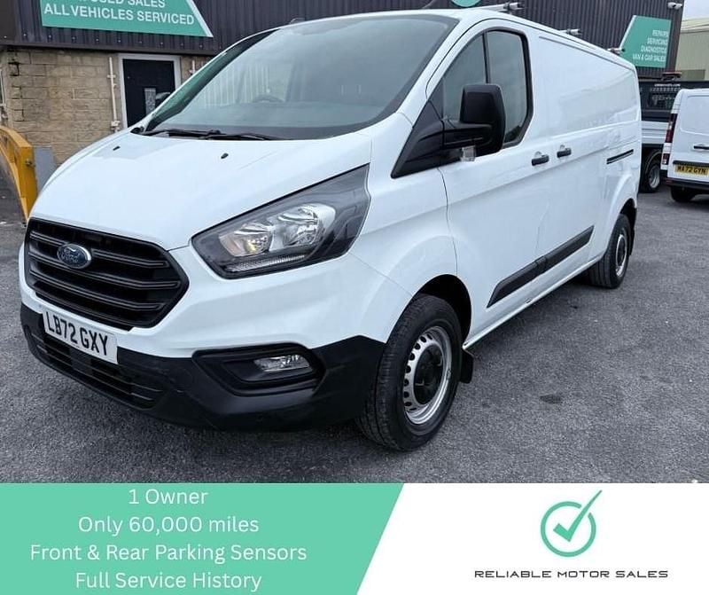 White Used 2022 Ford Transit Custom S Van | £11,995 (Super price) - Image 1/3