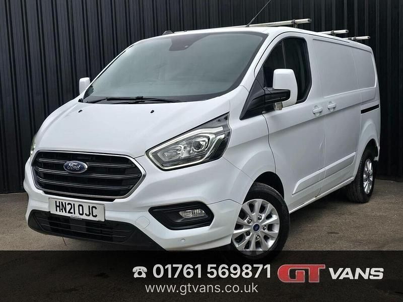Used Ford Transit Custom Limited 130 HP (95 kW) 2021 White Van