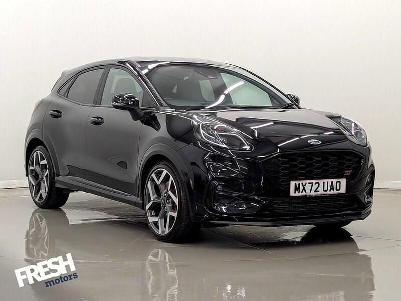 Agate black (premium paint) Used 2022 Ford Puma ST SUV | £18,990 (Fair price) - Image 1/4