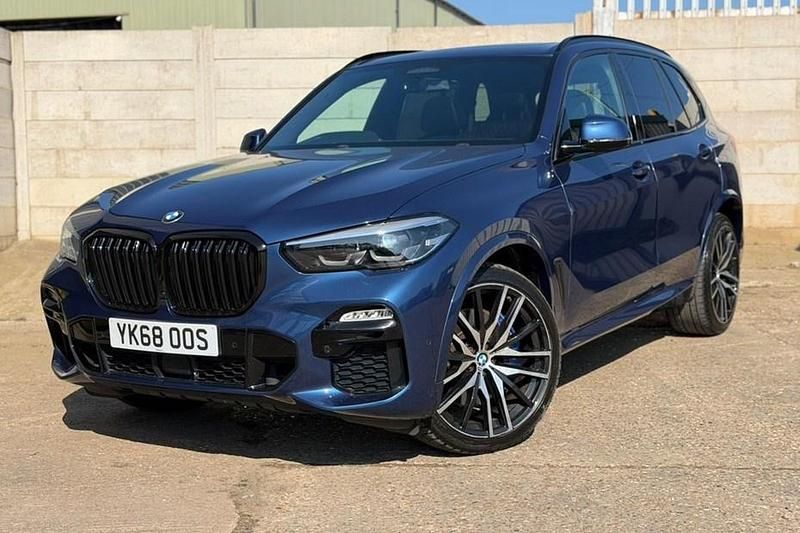 Used BMW X5 M Sport 265 HP (194 kW) 2019 Blue SUV