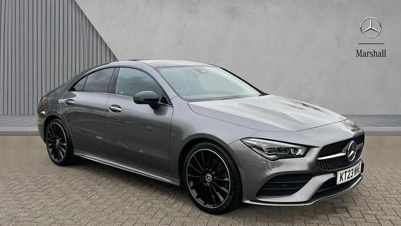 Mountain grey metallic Used 2023 Mercedes 200 AMG Line Premium Plus | £26,980 - Image 1/4
