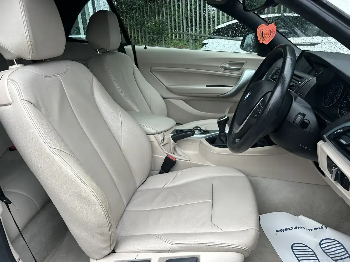 Used BMW 220 Luxury Line 2015 Blue Cabriolet