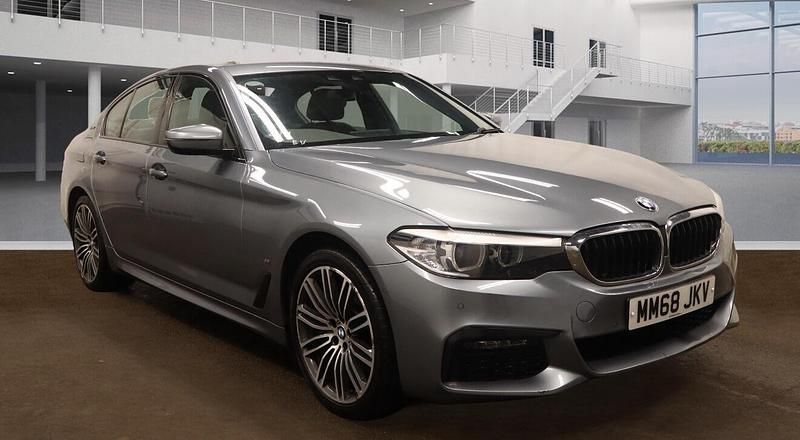 Blue Used 2018 BMW 530e M Sport Sedan | £11,695 (Fair price) - Image 1/4