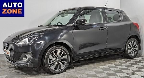 Black Used 2018 Suzuki Swift SZ5 Hatchback | £11,450 (Fair price) - Image 1/3