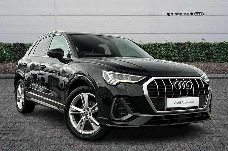 Black Used 2019 Audi Q3 S-Line SUV | £19,985 (Fair price) - Image 1/4