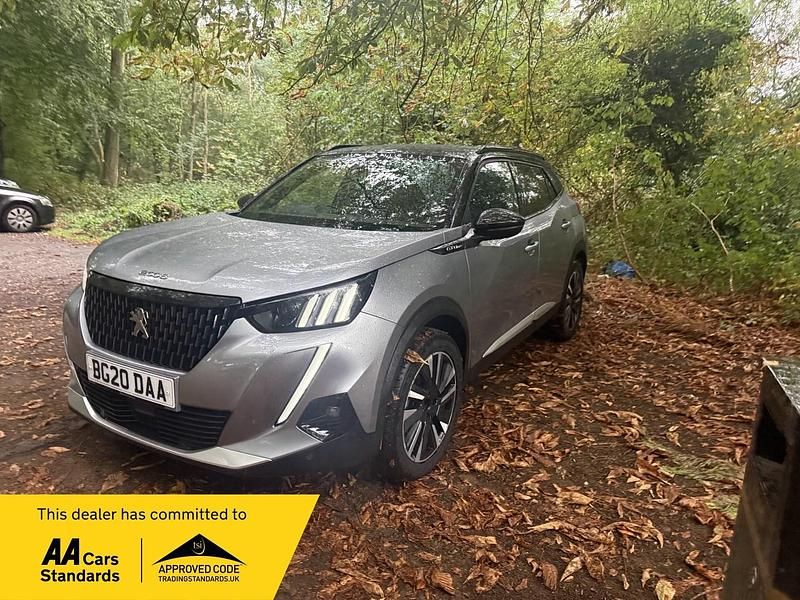 Grey Used 2020 Peugeot 2008 GT-line SUV | £10,595 (Fair price) - Image 1/4
