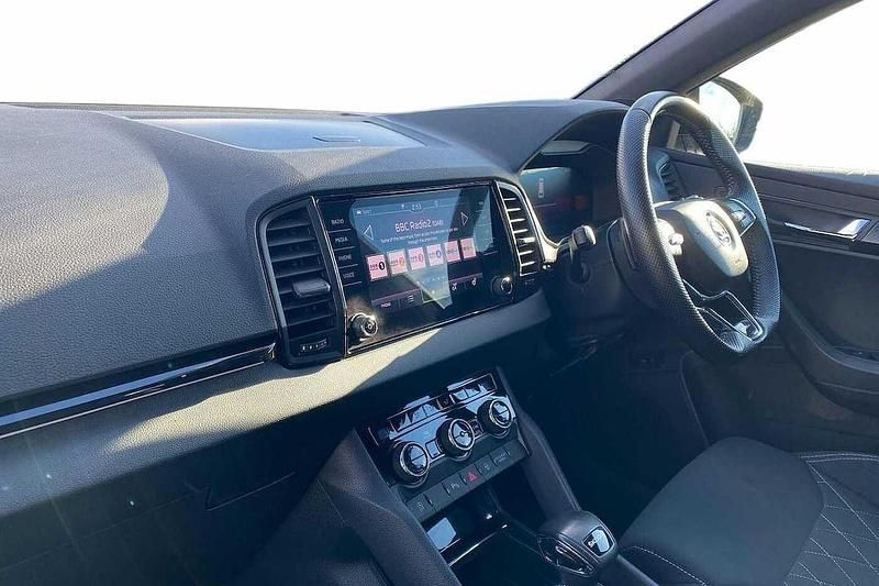 Used Skoda Karoq SportLine 110 HP (80 kW) 2023 Graphite grey metallic SUV