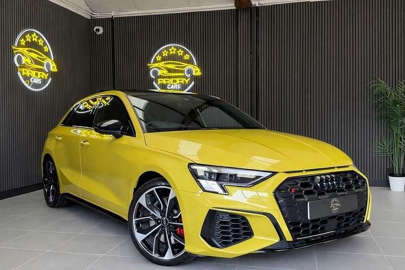 Used Audi S3 Sportback Advanced 2022 Yellow Hatchback