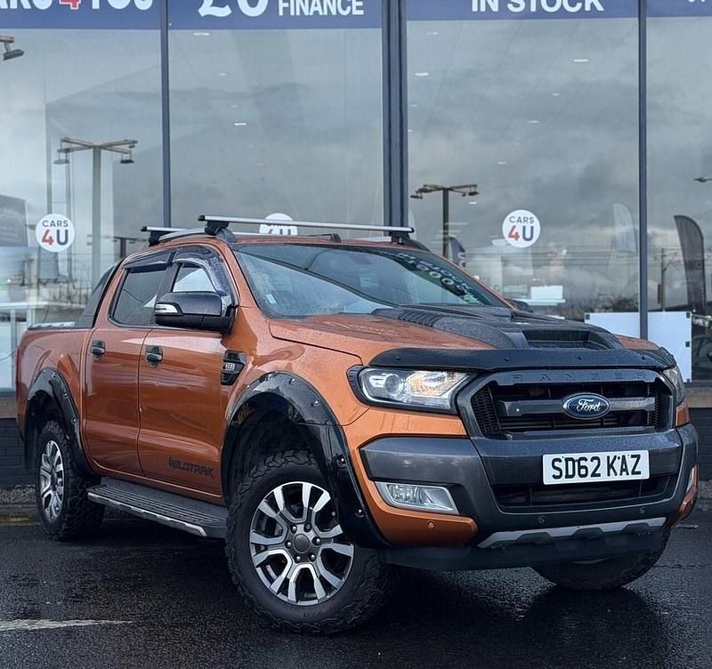 Used Ford Ranger Wildtrack 200 HP (147 kW) 2019 Orange Pickup