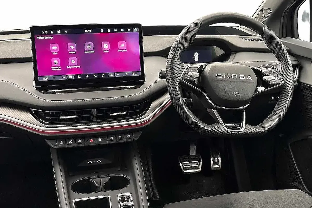 Used Skoda Enyaq iV SportLine 210 kW (286 HP) 2025 Black magic pearl effect SUV