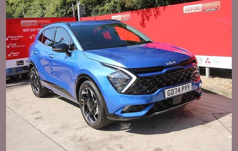 Blue Used 2025 Kia Sportage 4 SUV | £30,495 (Good price) - Image 1/3