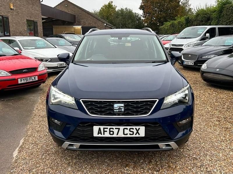 Used Seat Ateca Ecomotive 115 HP (84 kW) 2017 Blue SUV