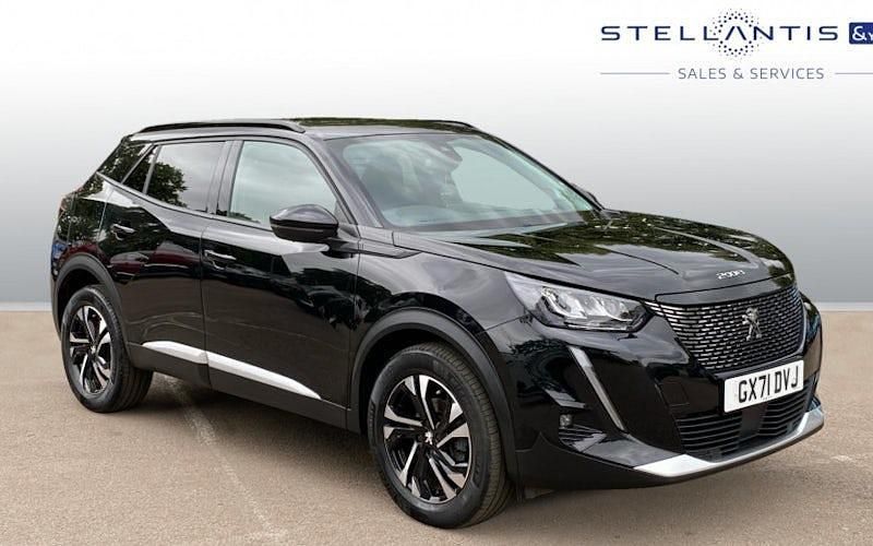Black Used 2021 Peugeot 2008 Allure Premium SUV | £16,183 (Fair price) - Image 1/4