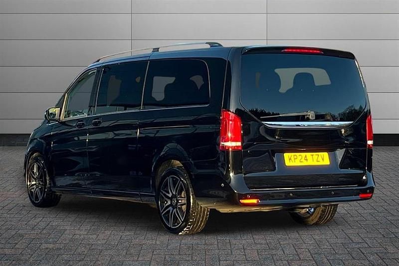 Used Mercedes V300 AMG line 237 HP (174 kW) 2024 Obsidian black MPV