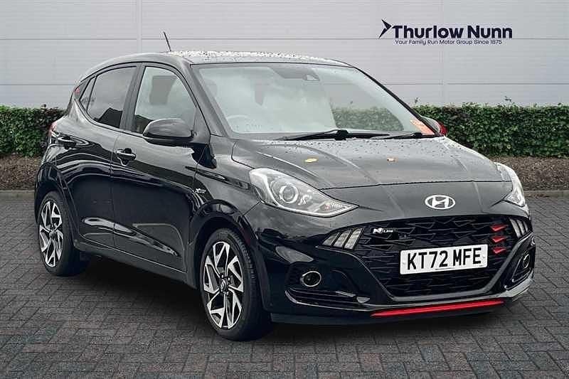 Black Used 2022 Hyundai i10 N Line Hatchback | £13,500 (Fair price) - Image 1/4