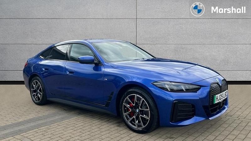 Portimao blue Used 2025 BMW i4 M Sport Sedan | £41,114 (Fair price) - Image 1/4
