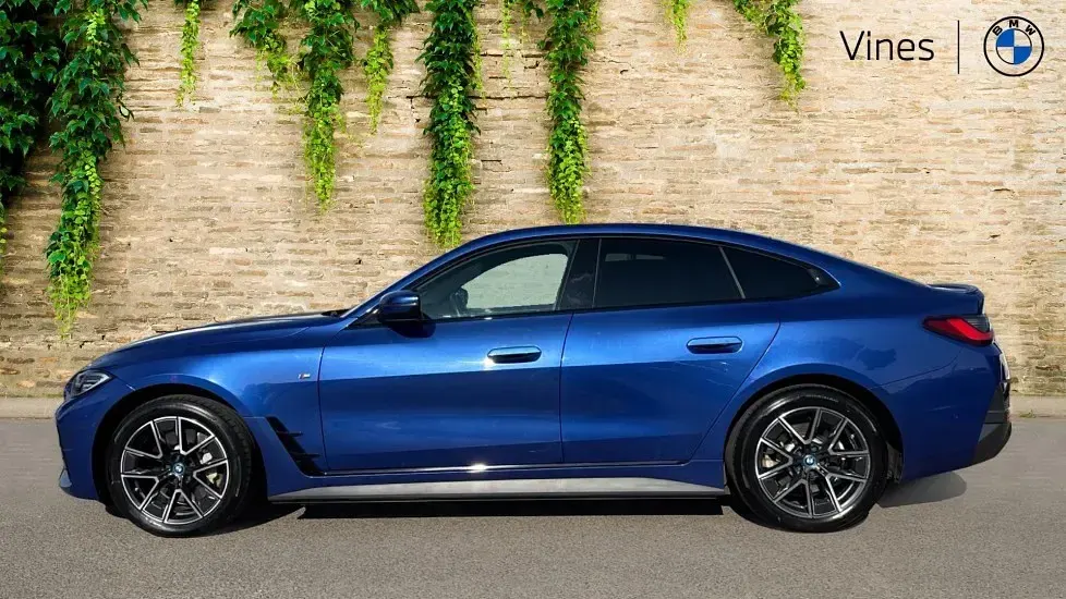 Used BMW i4 M Sport 250 kW (340 HP) 2023 Blue Sedan
