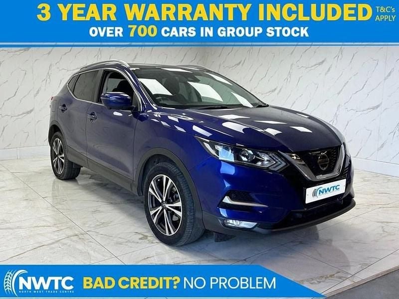 Used Nissan Qashqai N-Connecta 115 HP (84 kW) 2018 Blue SUV