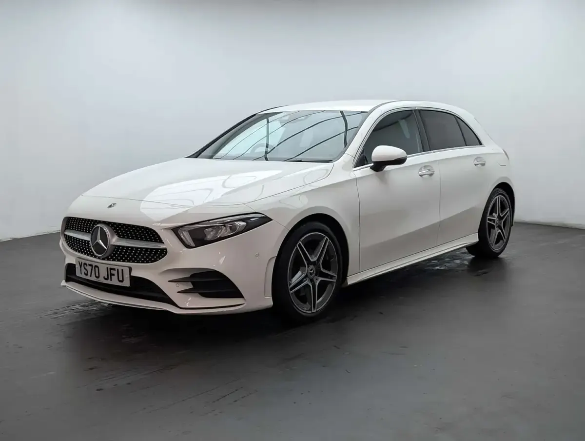 Used Mercedes A200 AMG Line Premium 2020 White Hatchback