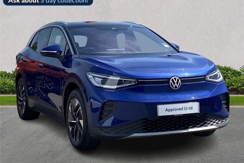 Blue Used 2024 VW ID.4 Pro SUV | £26,754 (Fair price) - Image 1/4