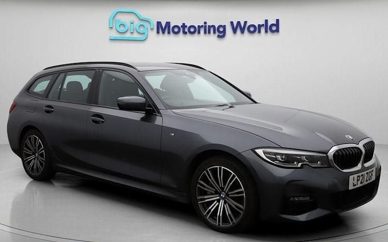 Used 2021 BMW 330e M Sport Estate | £18,800 (Fair price) - Image 1/4