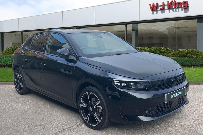 Used Vauxhall Corsa Ultimate 130 HP (95 kW) 2024 Black Hatchback