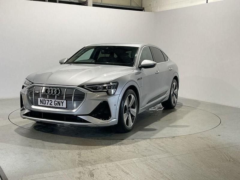 Used Audi e-tron S-Line 300 kW (408 HP) 2022 Silver SUV