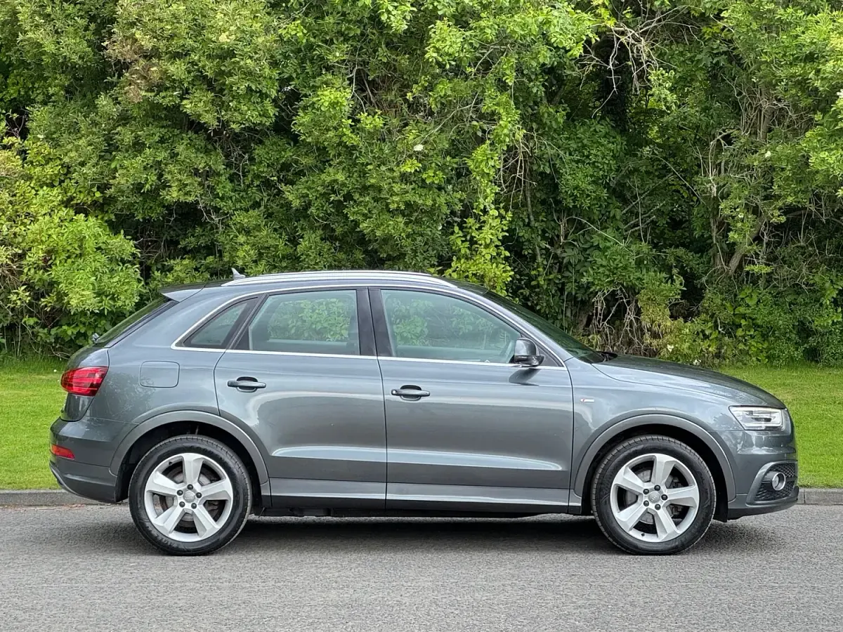 Used Audi Q3 S-Line 177 HP (130 kW) 2014 Grey metallic SUV