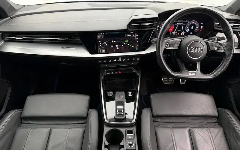 Used Audi A3 Sportback S-Line 150 HP (110 kW) 2022 Blue Hatchback