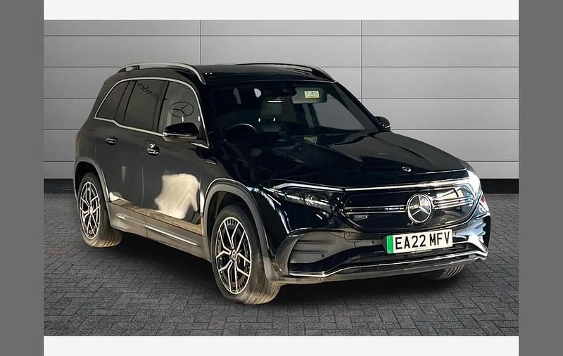 Black Used 2022 Mercedes EQB350 AMG Line Premium SUV | £27,450 (Fair price) - Image 1/3