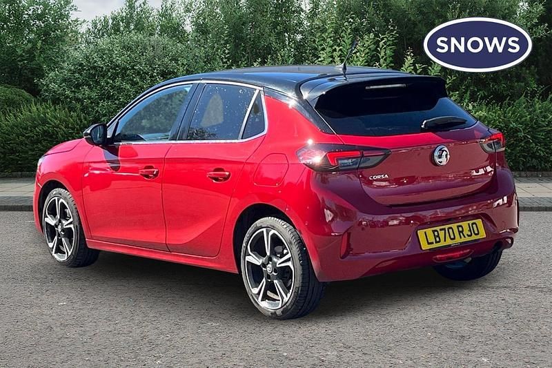 Used Vauxhall Corsa Ultimate 100 HP (73 kW) 2020 Red Hatchback