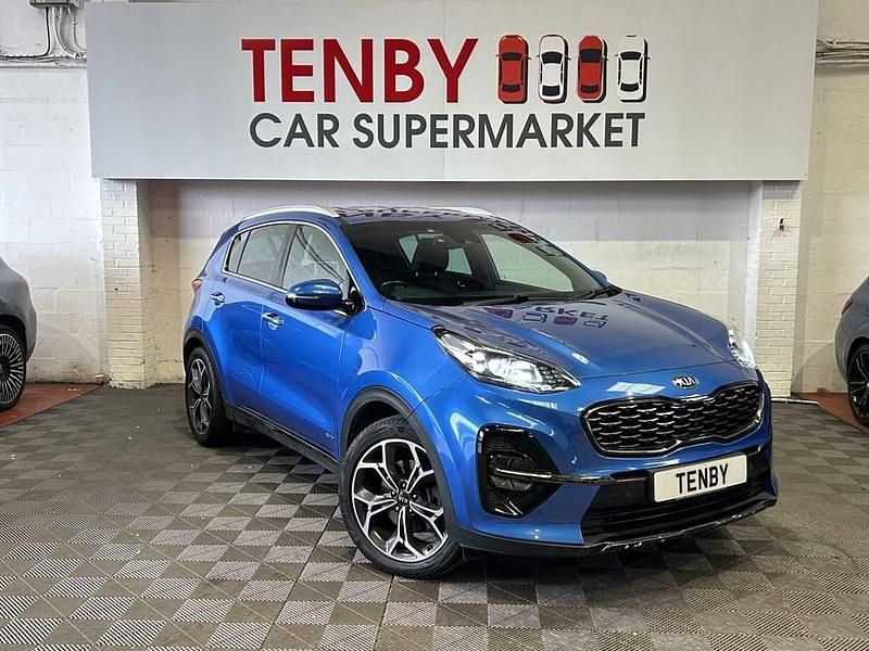 Blue Used 2020 Kia Sportage GT-Line SUV | £12,495 (Super price) - Image 1/3