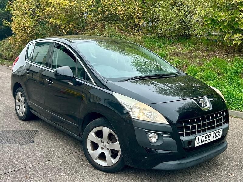 Used Peugeot 3008 Sport 110 HP (80 kW) 2010 Black Hatchback