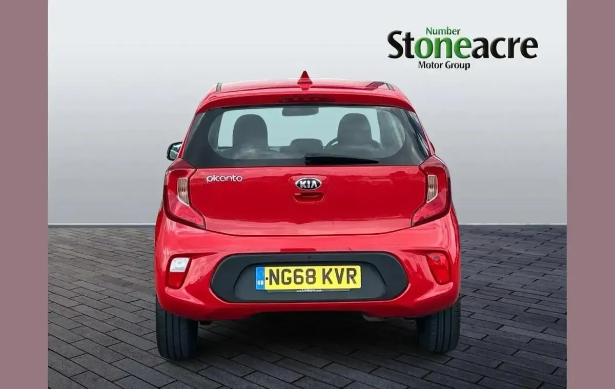 Used Kia Picanto 83 HP (61 kW) 2019 Red Hatchback