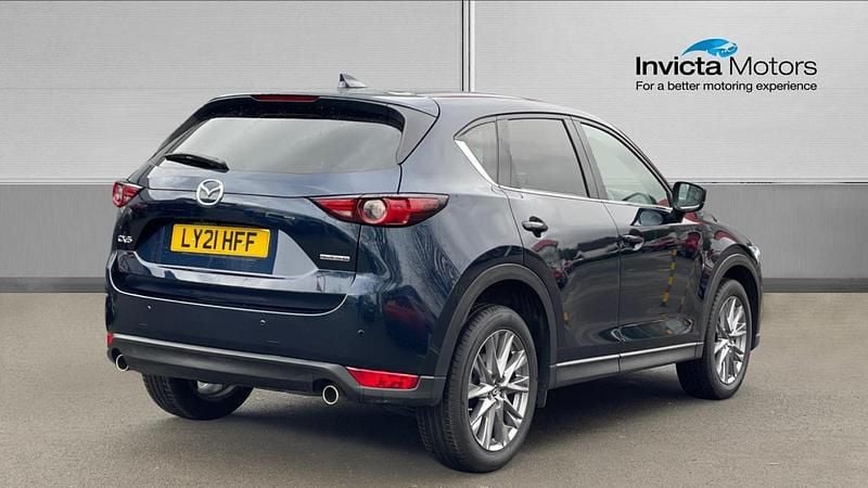 Used Mazda CX-5 Inclusive 165 HP (121 kW) 2021 Deep crystal blue SUV
