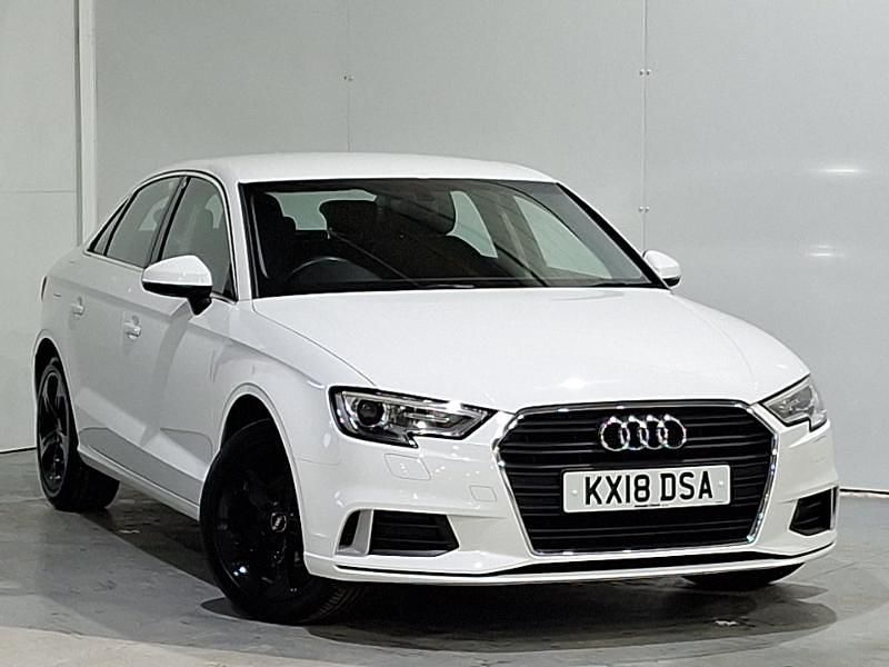 Used Audi A3 Sport 150 HP (110 kW) 2018 White Sedan