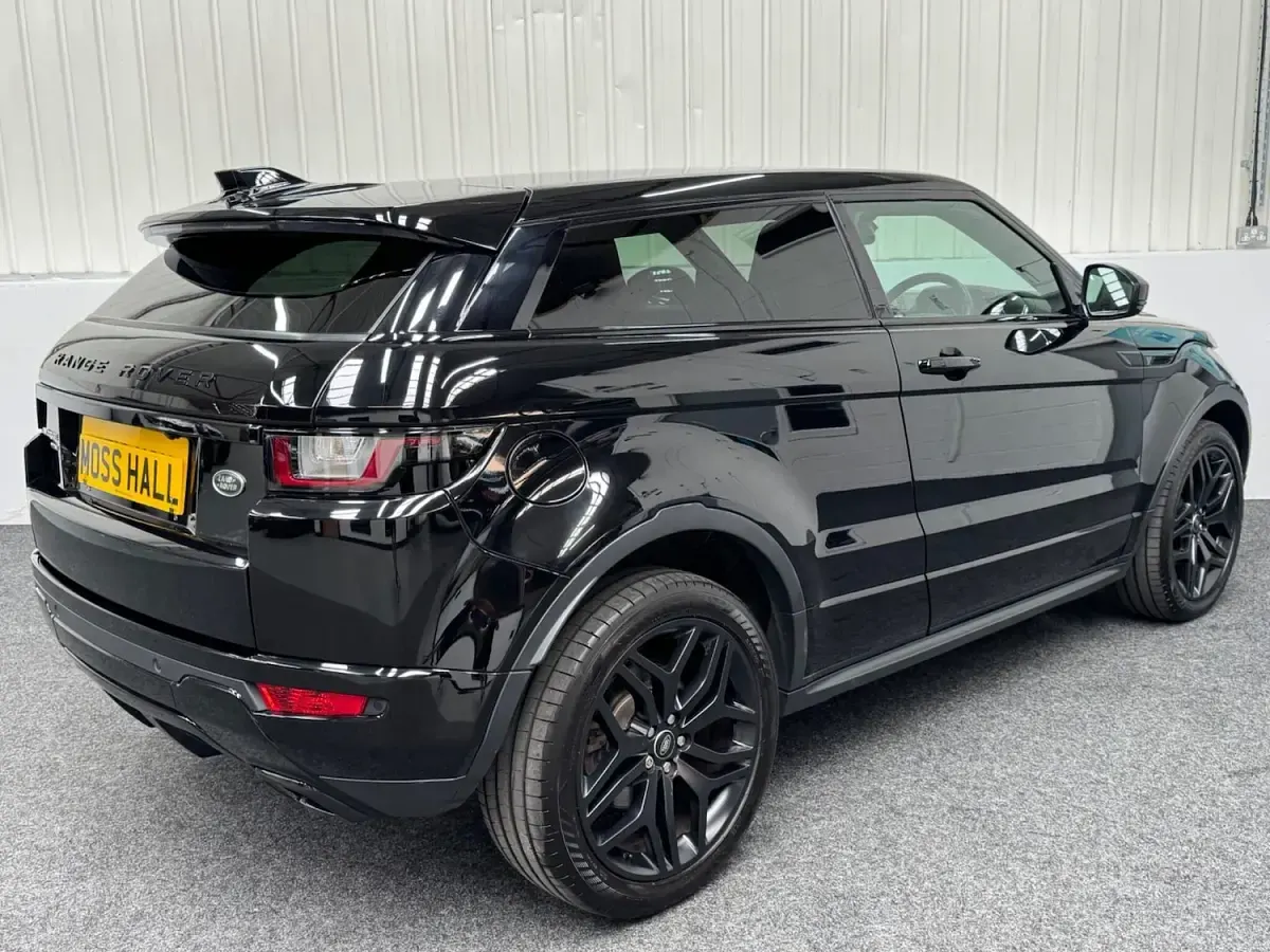 Used Land Rover Range Rover evoque HSE Dynamic 2018 Black Coupe