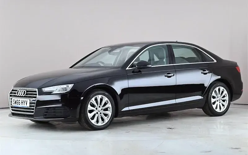 Used Audi A4 S-Line 150 HP (110 kW) 2016 Black Sedan