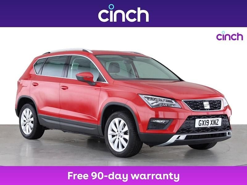 Red Used 2019 Seat Ateca SE SUV | £12,399 (Fair price) - Image 1/3