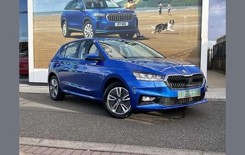 Used Skoda Fabia SE L 108 HP (79 kW) 2023 Blue Hatchback