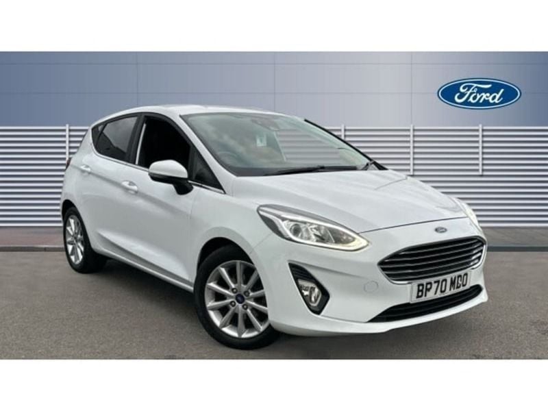 White Used 2020 Ford Fiesta Titanium Hatchback | £9,000 (Good price) - Image 1/4