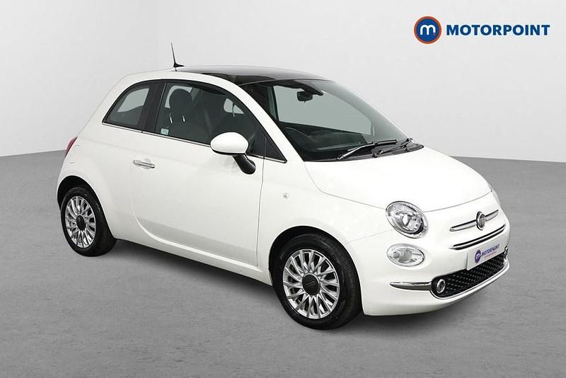 White Used 2023 Fiat 500 Hatchback | £8,599 (Good price) - Image 1/4