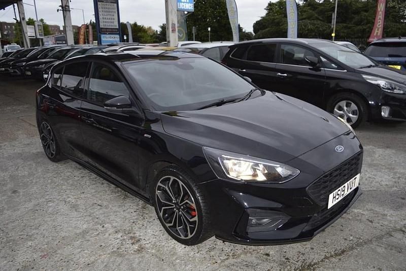 Black Used 2019 Ford Focus ST-Line X Hatchback | £9,999 (Fair price) - Image 1/1