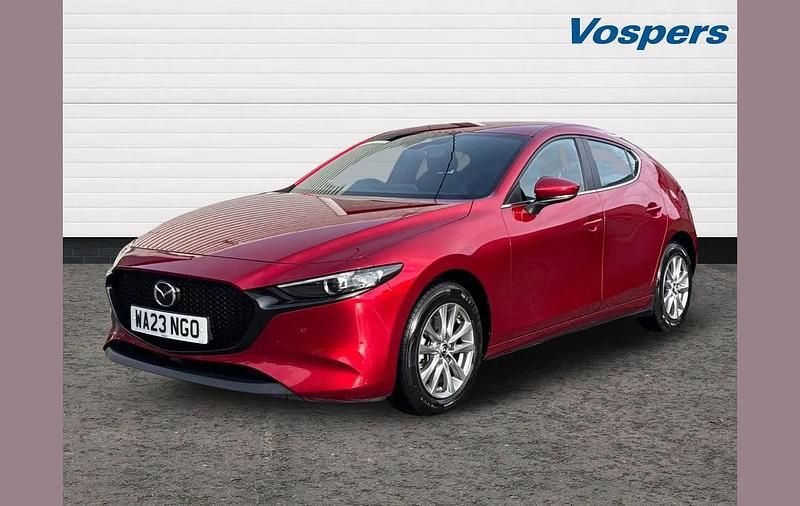 Used Mazda 3 120 HP (88 kW) 2023 Red Hatchback