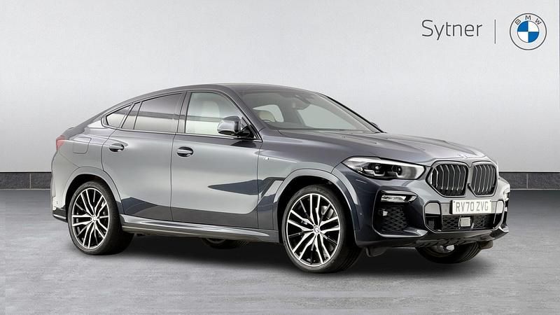 Grey Used 2020 BMW X6 M Sport SUV | £44,750 (Fair price) - Image 1/4
