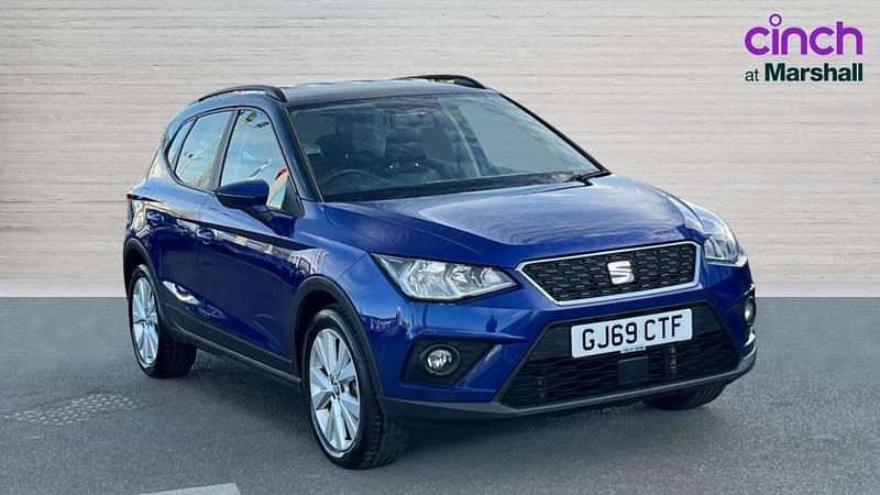 Used Seat Arona SE Technology 115 HP (84 kW) 2019 Mystery blue midnight black SUV