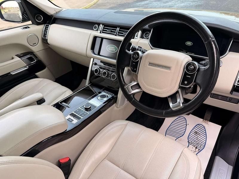 Begagnad Land Rover Range Rover Vogue 2015 Svart SUV