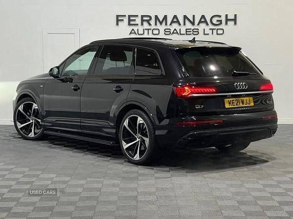 Used Audi Q7 Black Edition 286 HP (210 kW) 2021 Black SUV