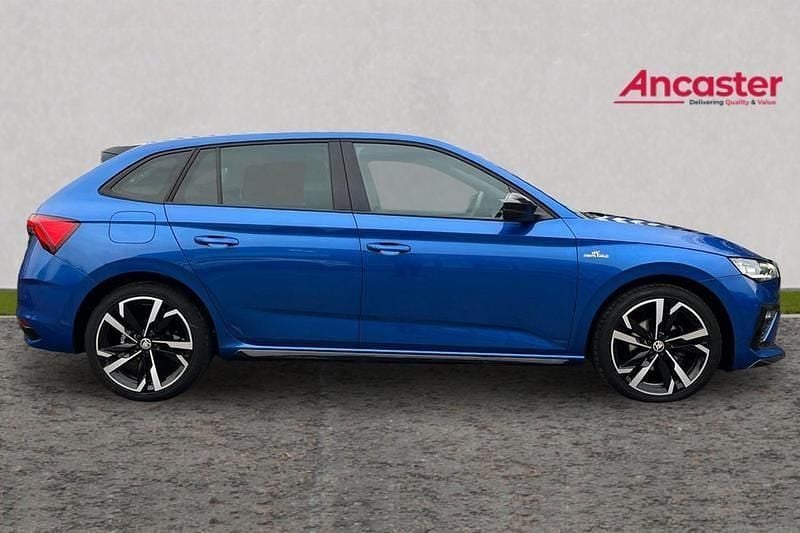 Used Skoda Scala Monte Carlo 113 HP (83 kW) 2024 Blue Hatchback